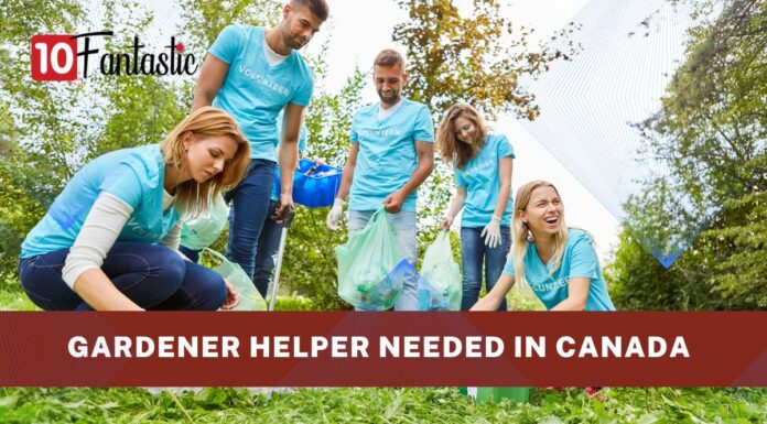 Gardener Helper Needed in Canada