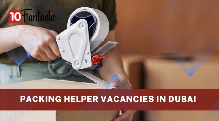 Packing Helper vacancies in Dubai