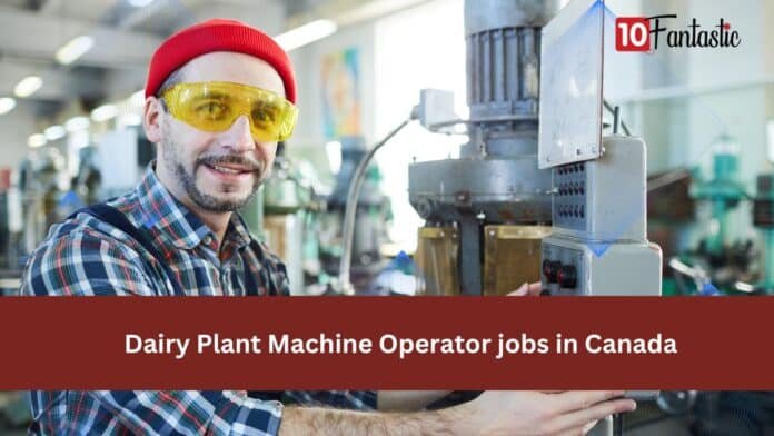 Dairy Plant Machine Operator jobs in Canada