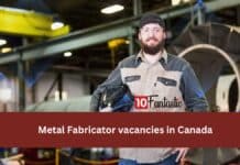 Metal Fabricator vacancies in Canada
