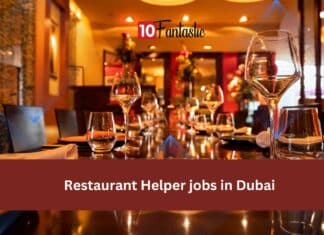 Restaurant Helper jobs in Dubai