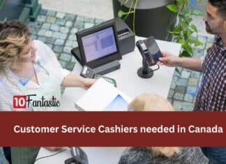 Customer Service Cashiers needed in Canada