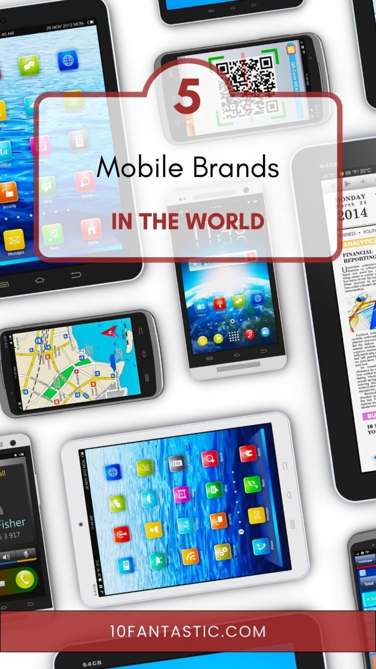 Top 5 Mobile Brands in The World