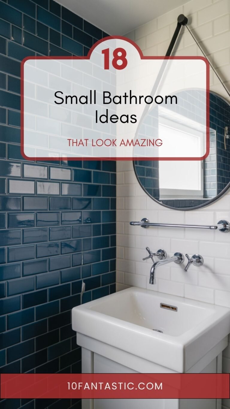 18 Small Bathroom Ideas That Look Amazing