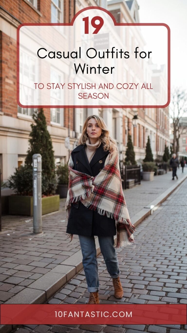 19 Casual Outfits for Winter to Stay Stylish and Cozy All Season