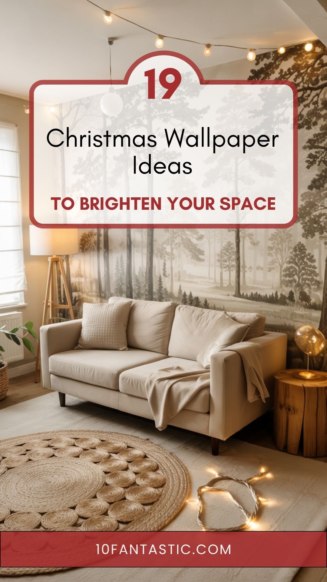 19 Christmas Wallpaper Ideas to Brighten Your Space
