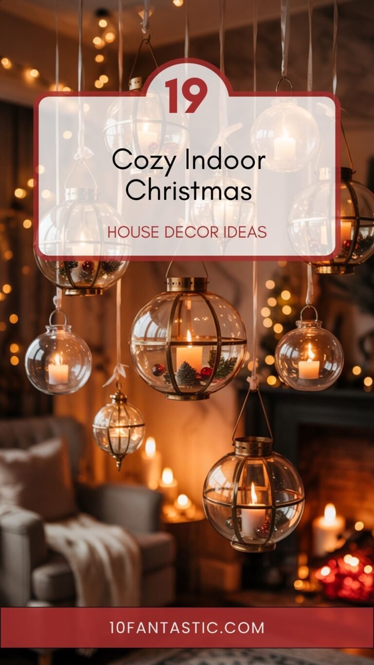 19 Cozy Indoor Christmas House Decor Ideas