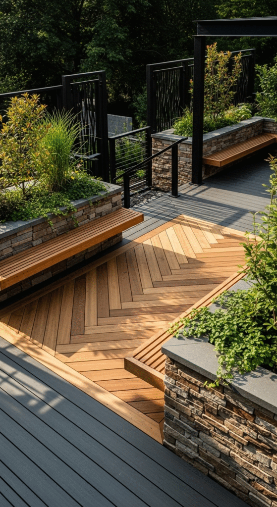 Charcoal and Cedar for a Modern Rustic Feel