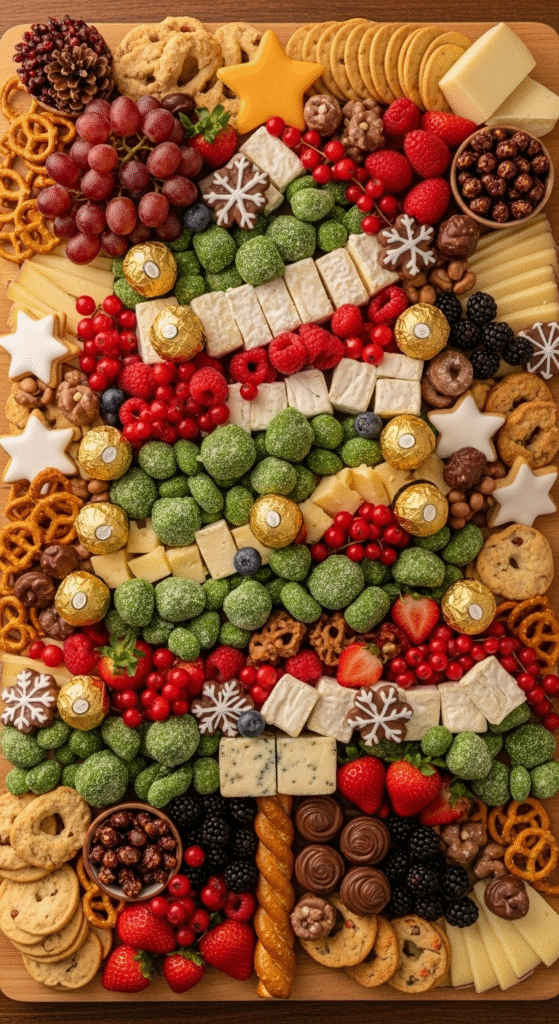 Day Twelve: Christmas Charcuterie Snack Board - 12 Days of Christmas Snack Ideas