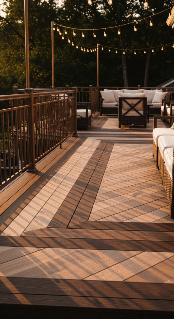 Dark Walnut and Sandstone for a Rich Contrast