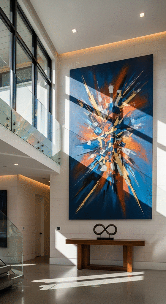 Decorate with Large-Scale Artwork