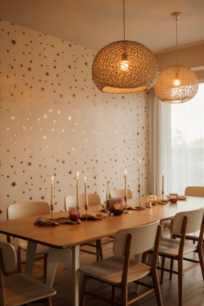 Golden Star Wallpaper