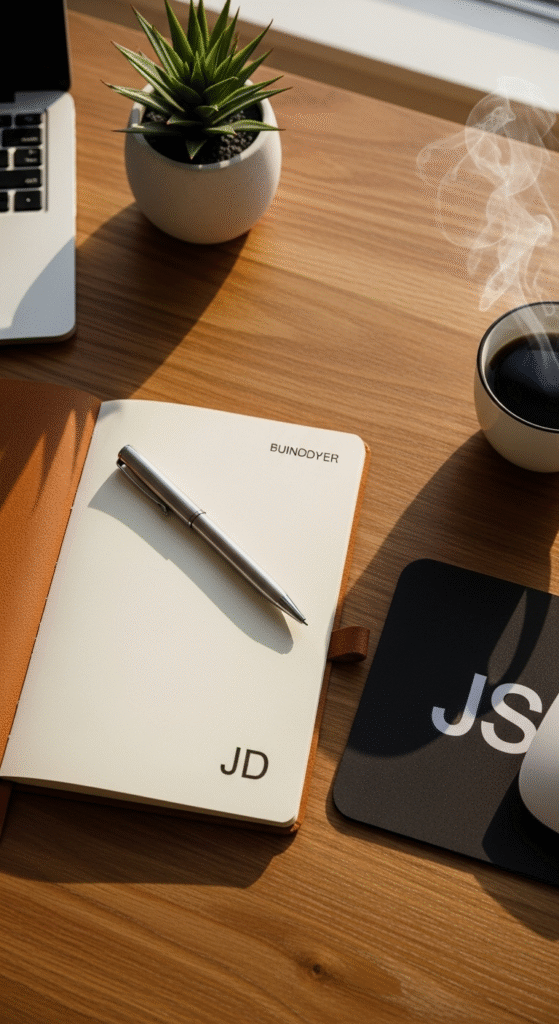 Personalized Desk Accessories - $50 Employee Gift Ideas