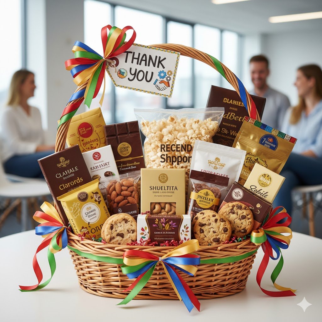 Snack Box or Gourmet Food Basket