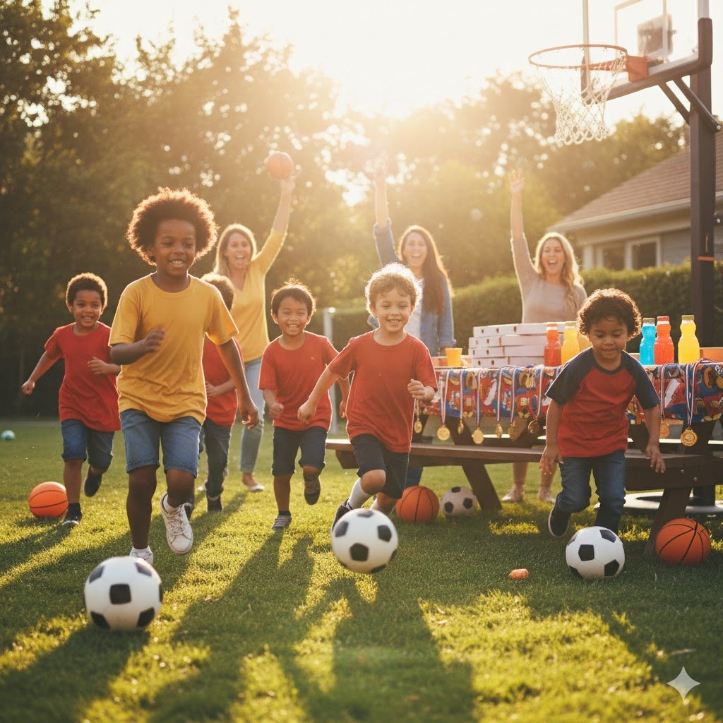 Sports Tournament Party - 10-Year-Old Boys Birthday Party Ideas