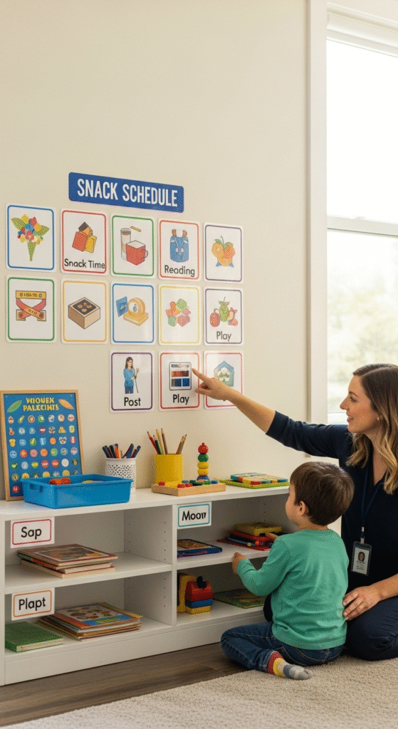 Use Visual Supports and Schedules