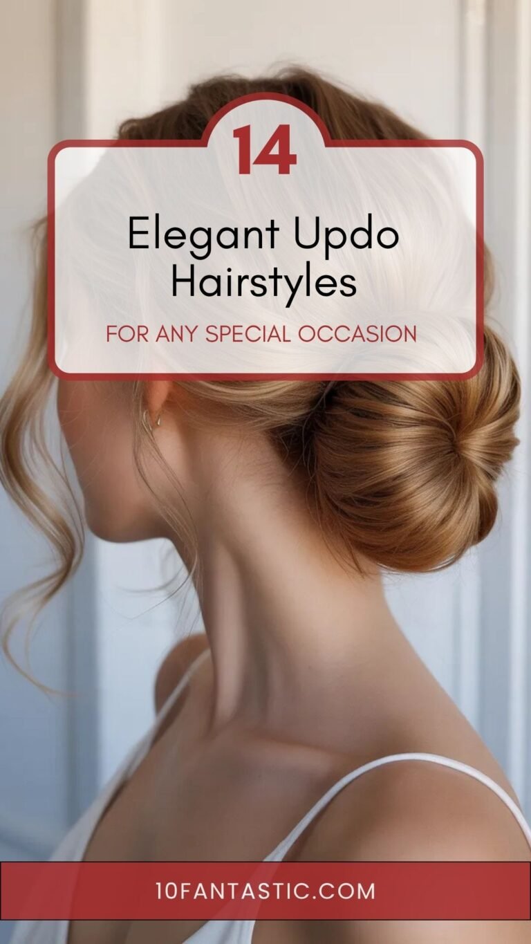 14 Elegant Updo Hairstyles for Any Special Occasion