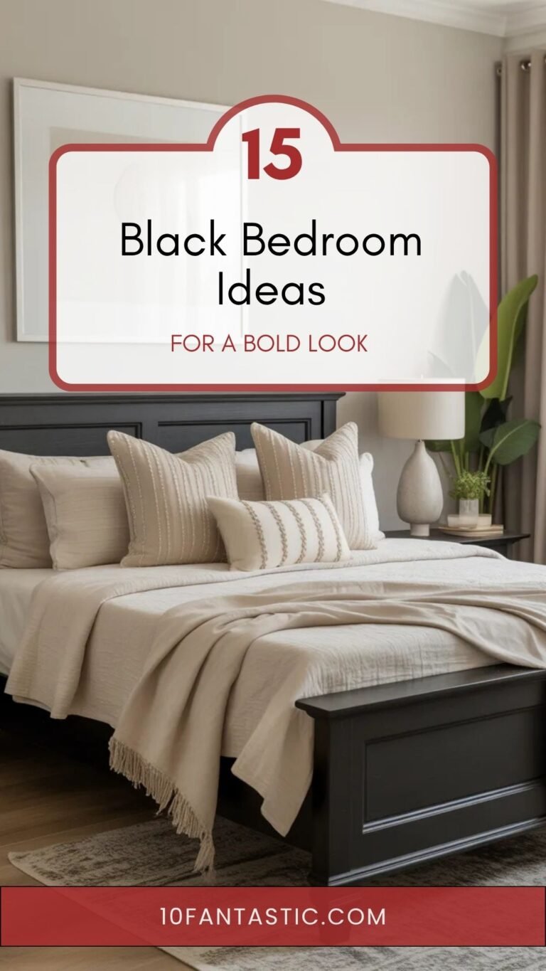 15 Black Bedroom Ideas for a Bold Look