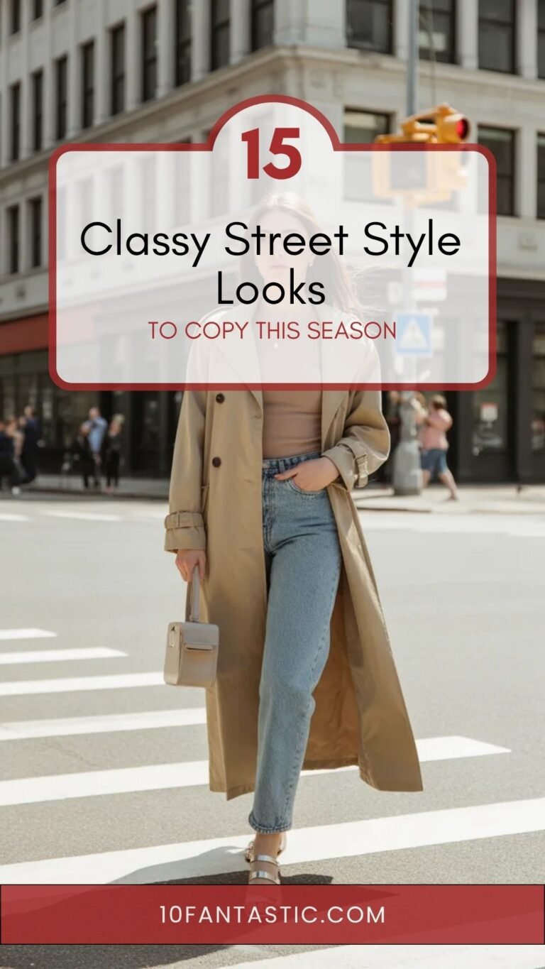 15 Classy Street Style Looks to Copy This Season