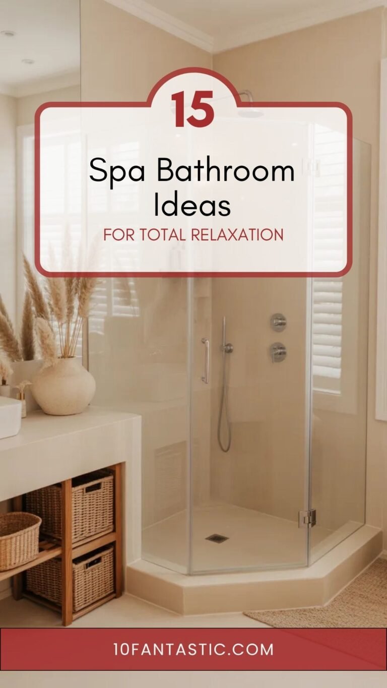 15 Spa Bathroom Ideas for Total Relaxation