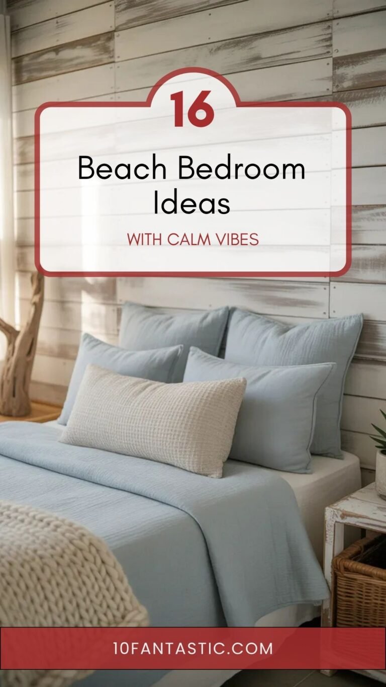 16 Beach Bedroom Ideas with Calm Vibes