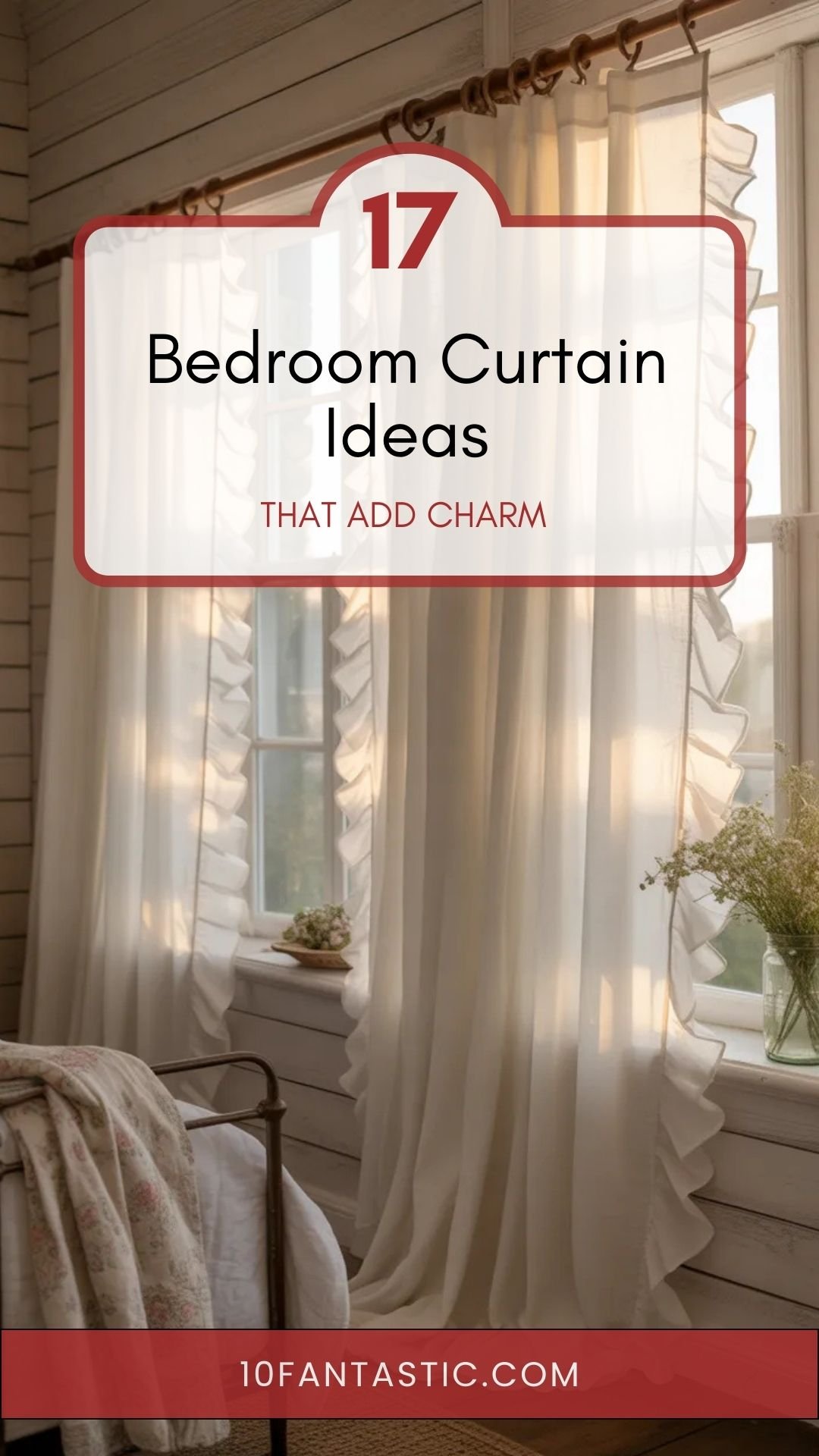 17 Bedroom Curtain Ideas That Add Charm