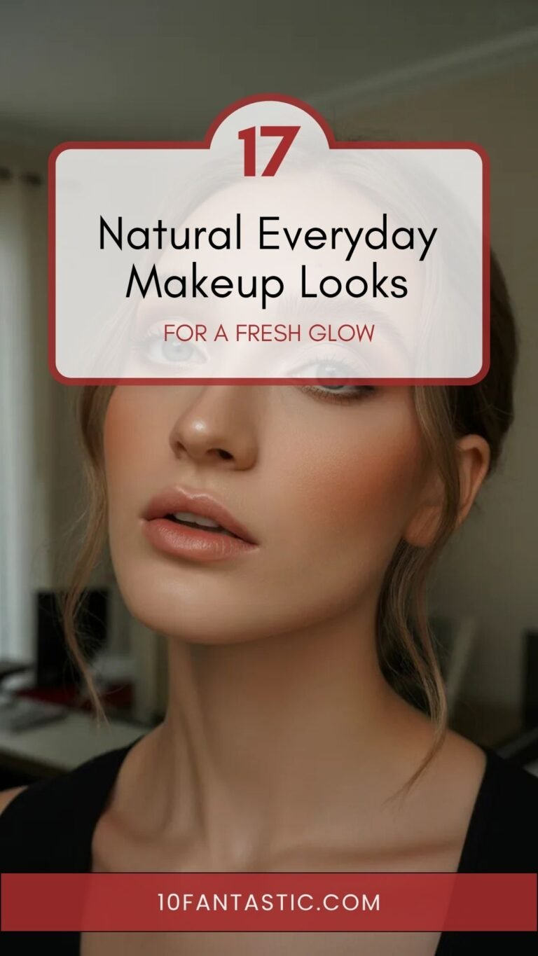 17 Natural Everyday Makeup Looks for a Fresh Glow
