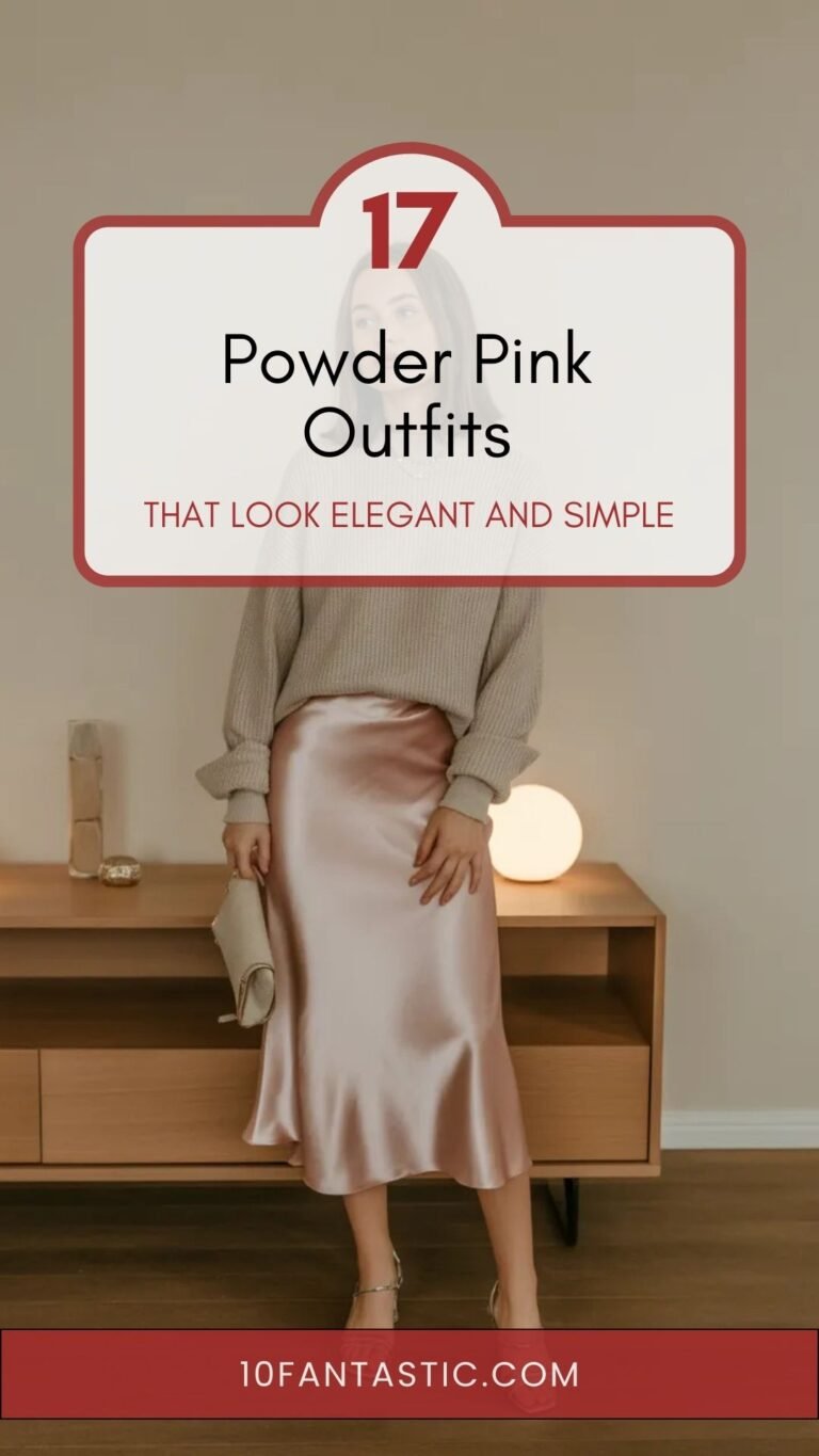 17 Powder Pink Outfits That Look Elegant and Simple