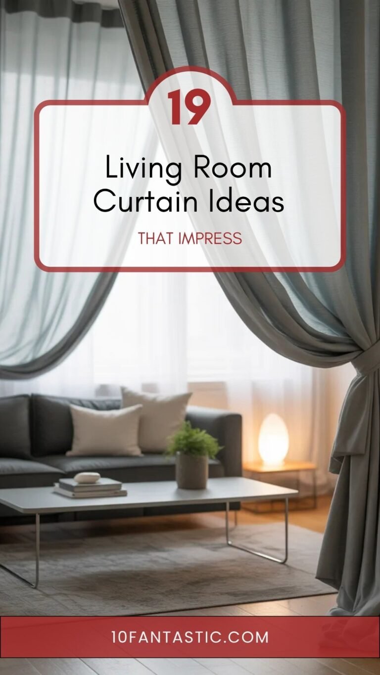 19 Living Room Curtain Ideas That Impress
