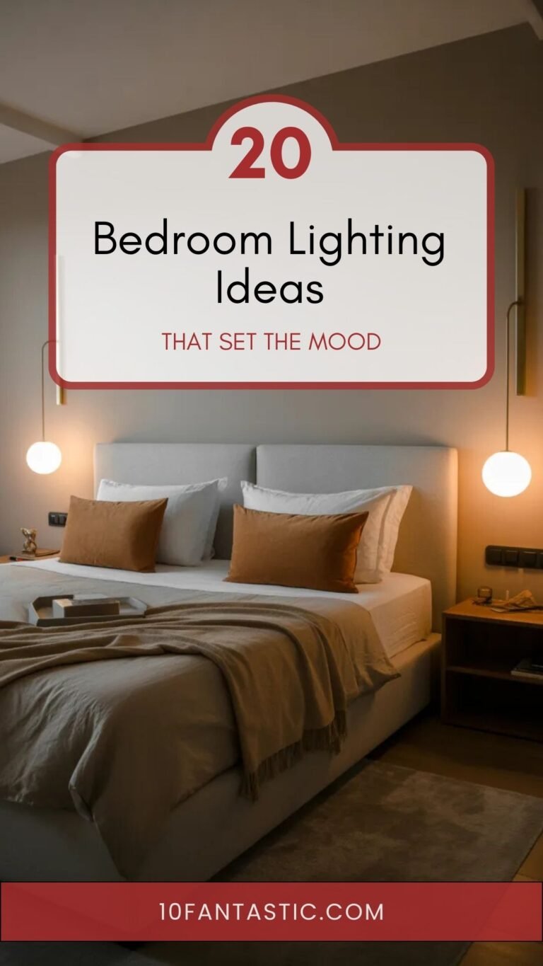 20 Bedroom Lighting Ideas That Set the Mood