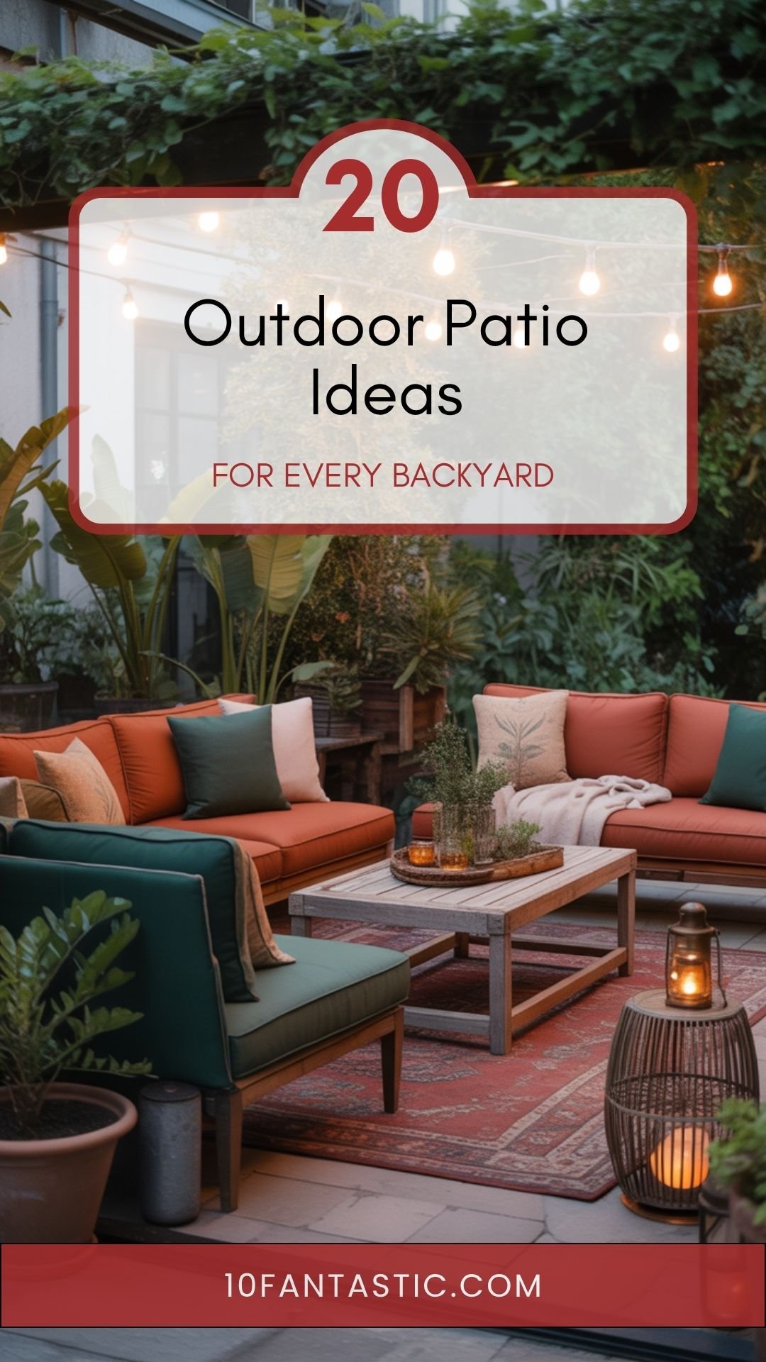 20 Outdoor Patio Ideas for Every Backyard