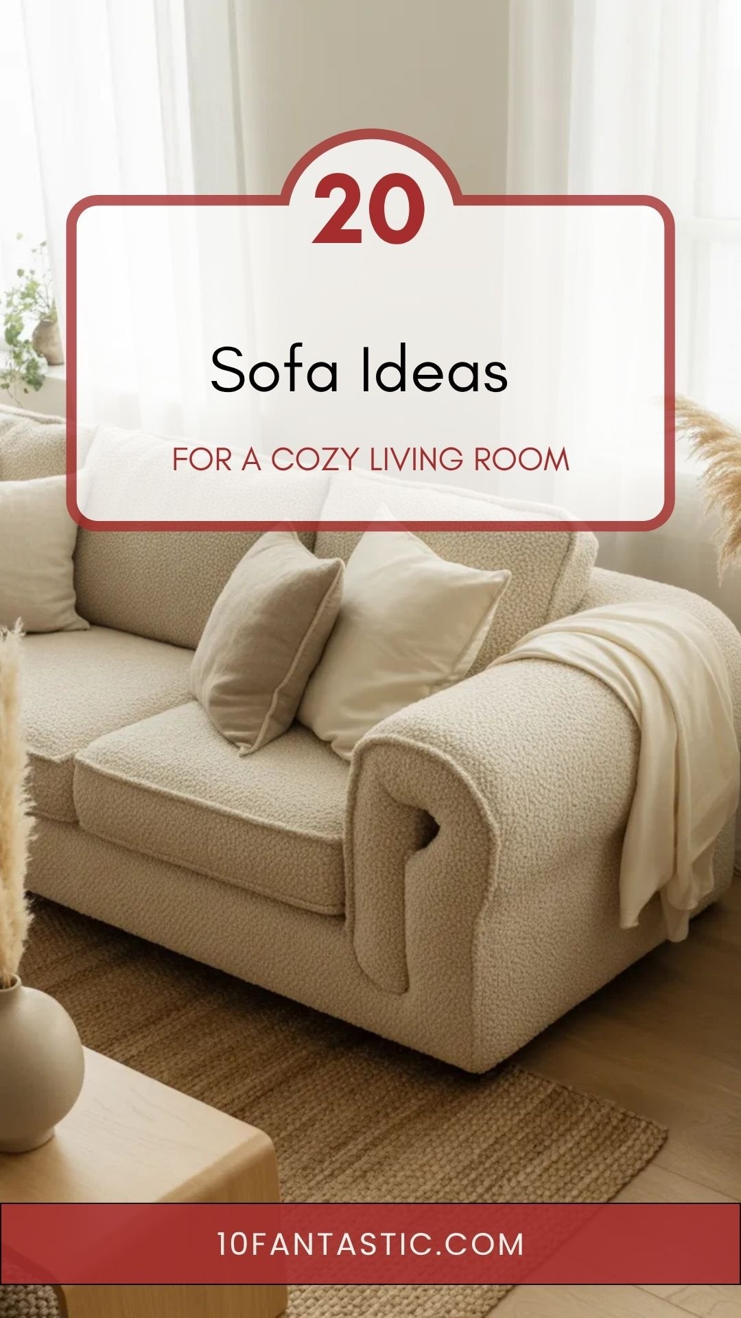 20 Sofa Ideas for a Cozy Living Room