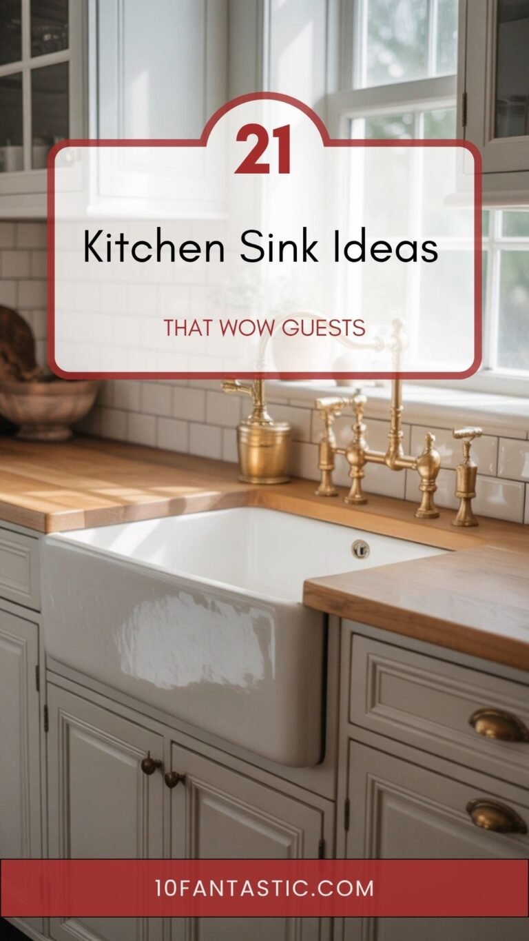 21 Kitchen Sink Ideas That Wow Guests