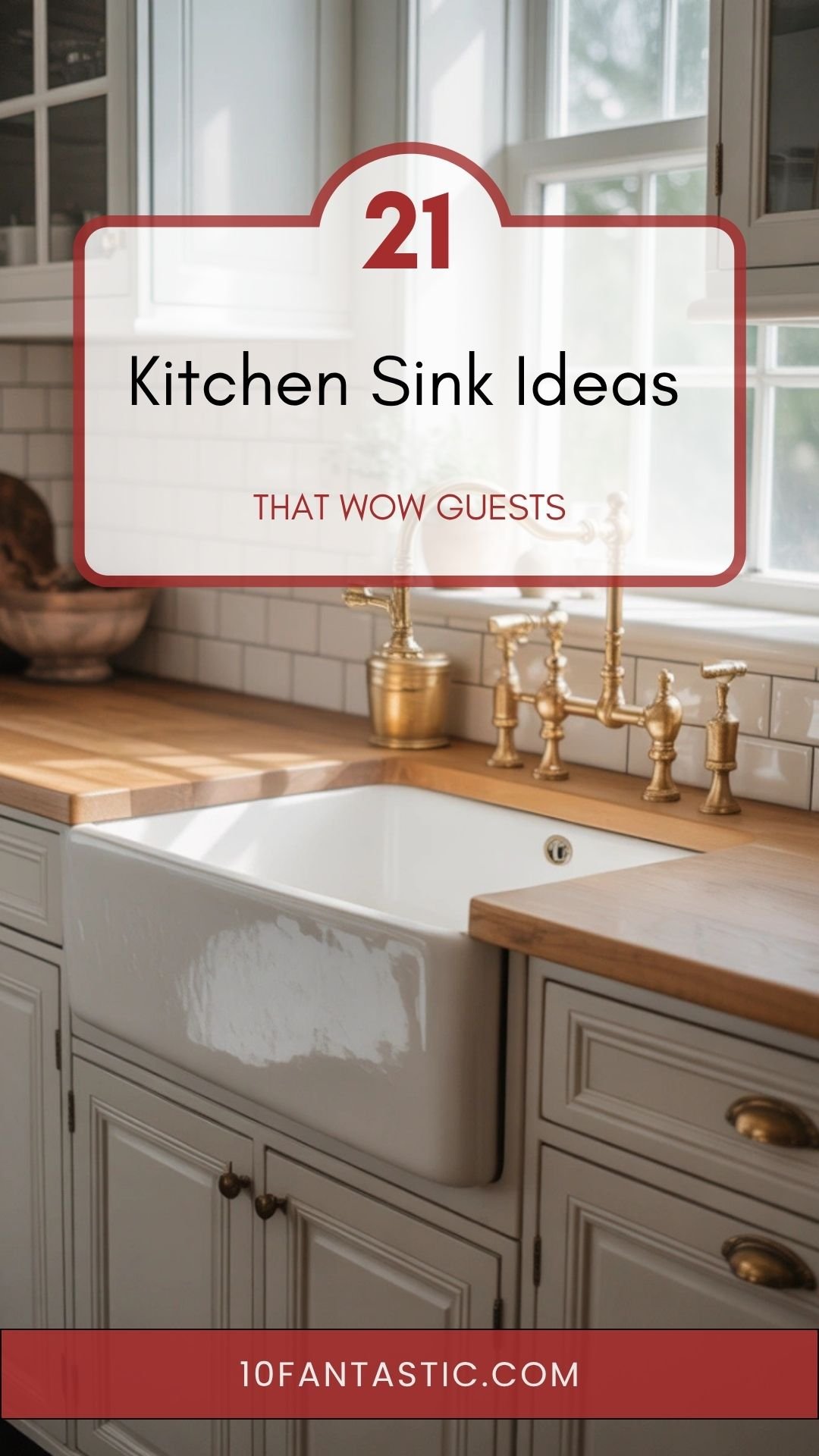 21 Kitchen Sink Ideas That Wow Guests