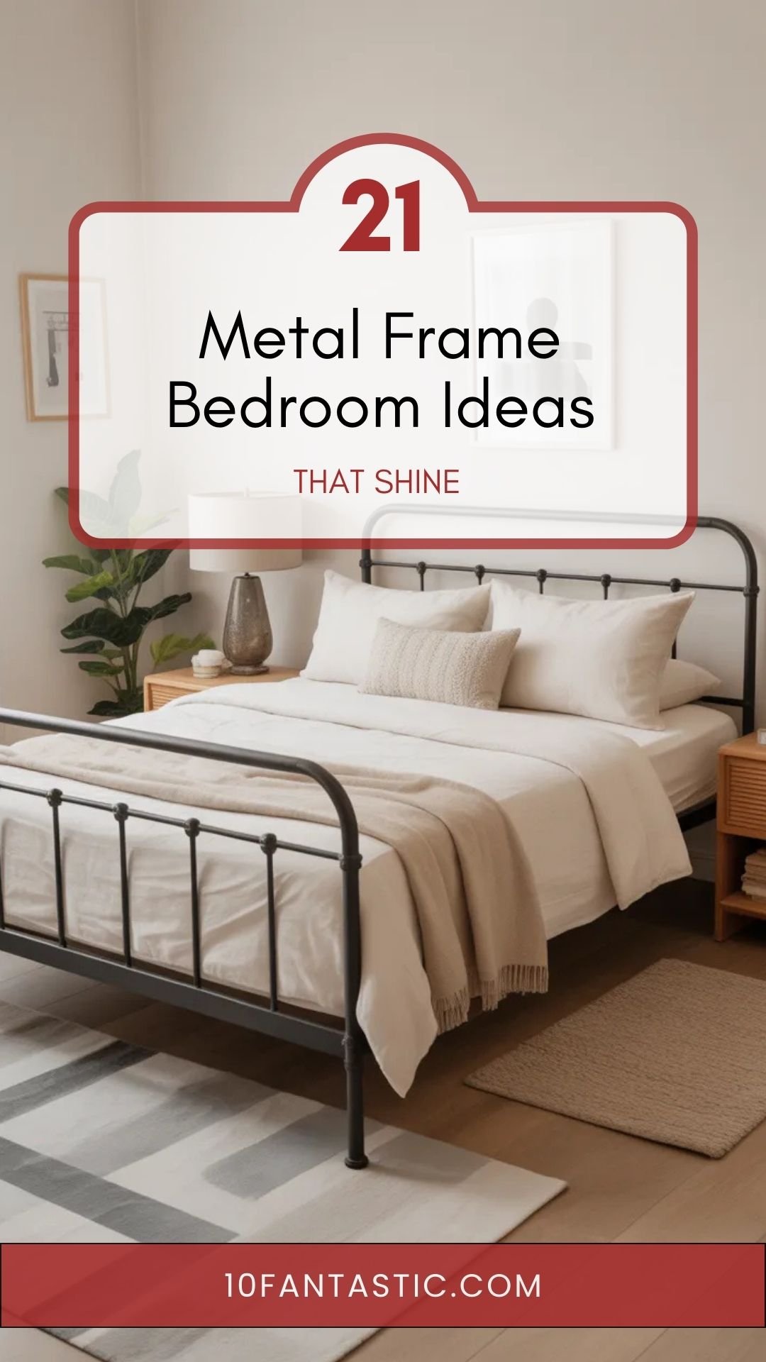 21 Metal Frame Bedroom Ideas That Shine