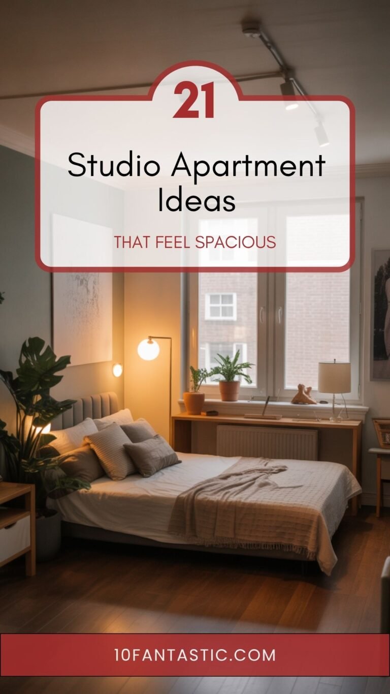 21 Studio Apartment Ideas That Feel Spacious