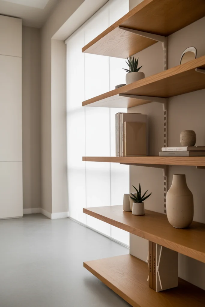 Add Floating Shelves