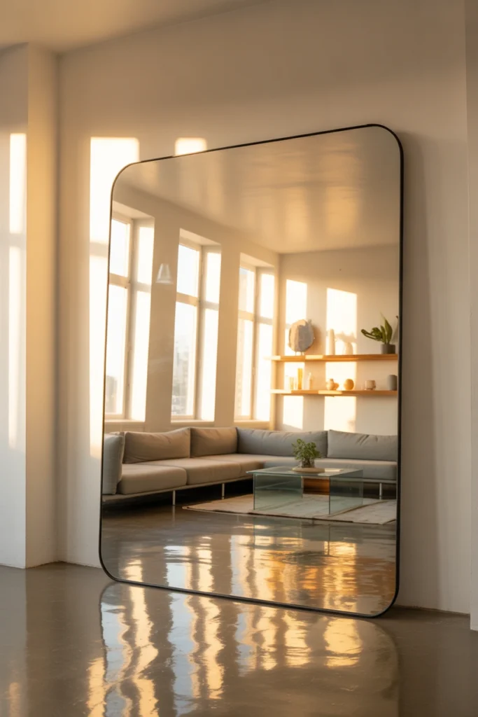 Add Mirrors to Open the Space