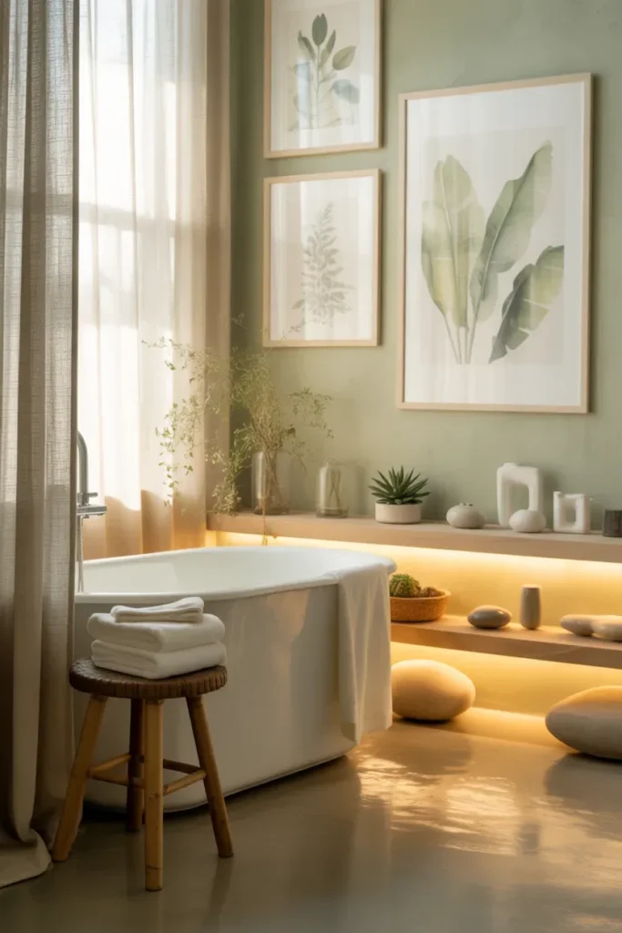 Add Wall Art with Nature Themes