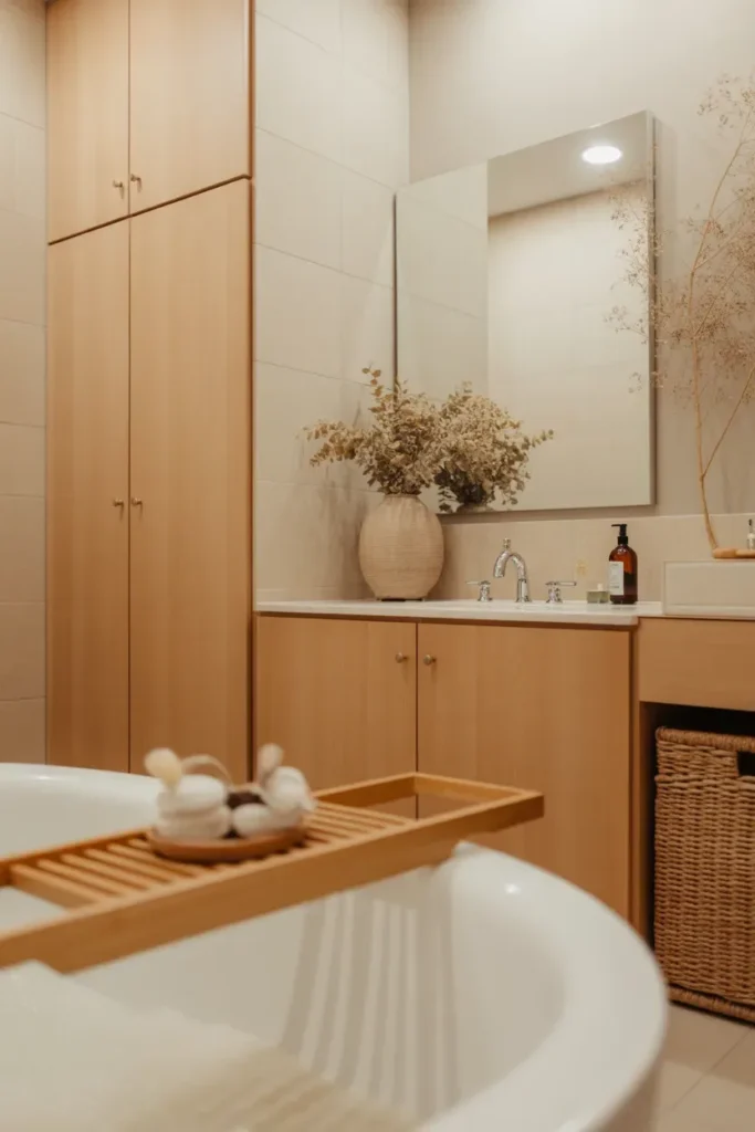 Add Wooden Elements for Warmth