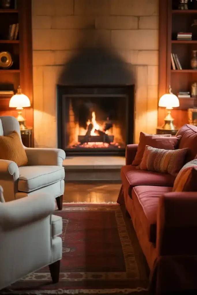 Add a Fireplace Focal Point