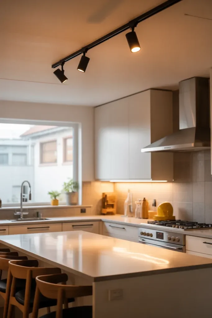 Adjustable Track Lighting for Full Control