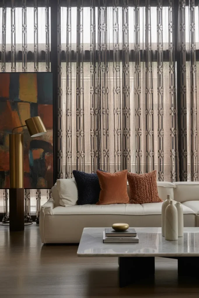 Bold Patterned Curtains