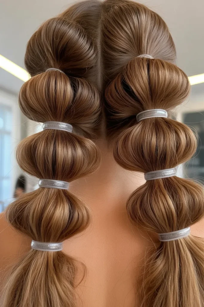 Bubble Ponytail