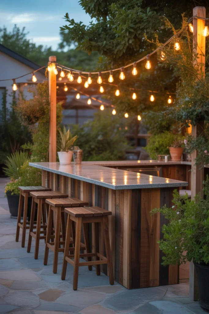 Build a Patio Bar