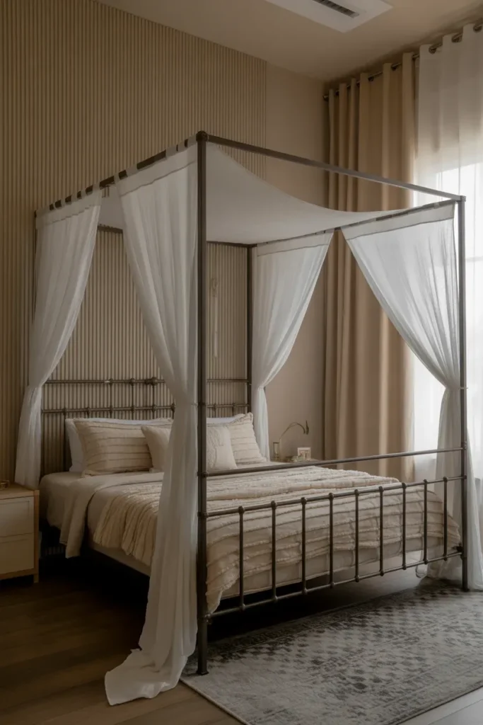 Canopy Metal Frame for Dramatic Height