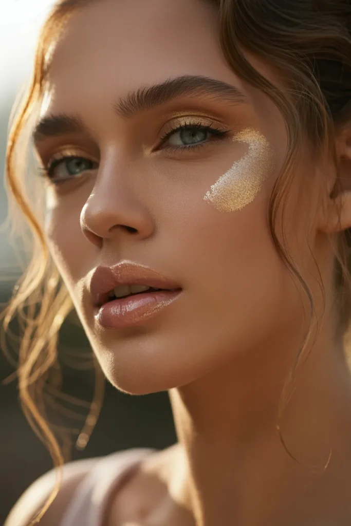 Champagne Glow - Glowy Makeup Looks