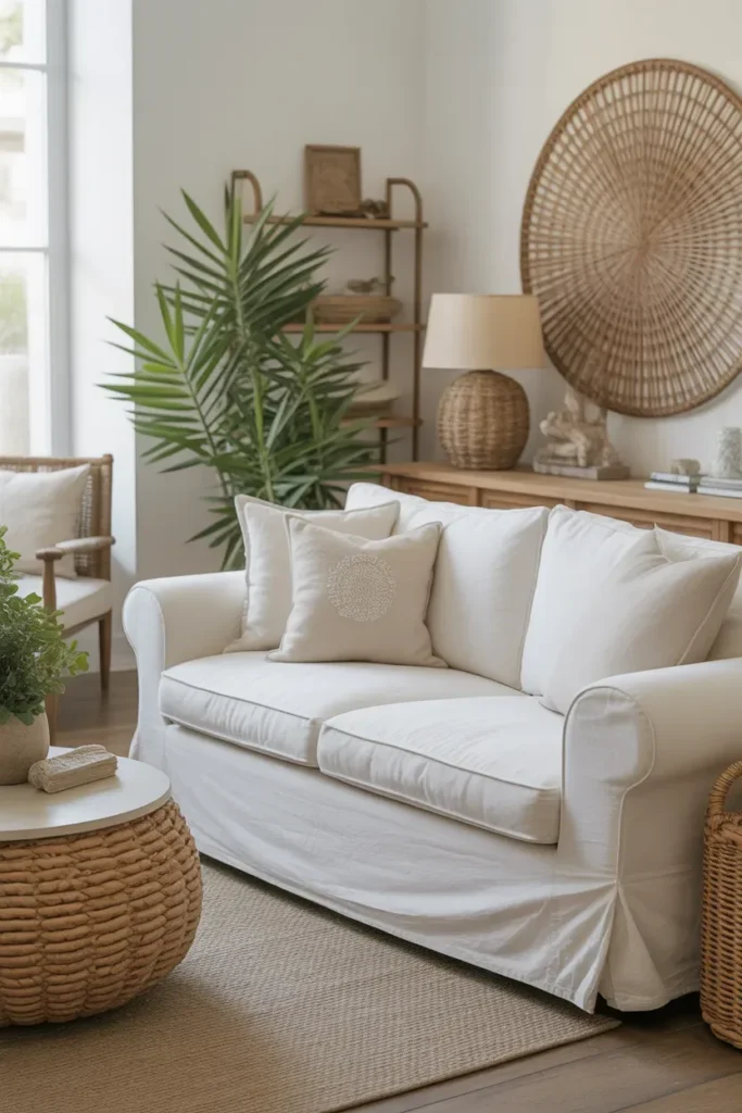 Choose a Slipcovered Sofa