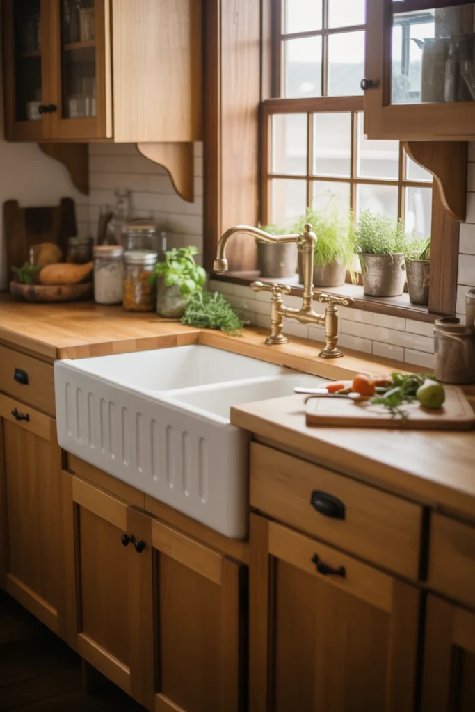 Classic Farmhouse Apron Sink - Kitchen Sink Ideas