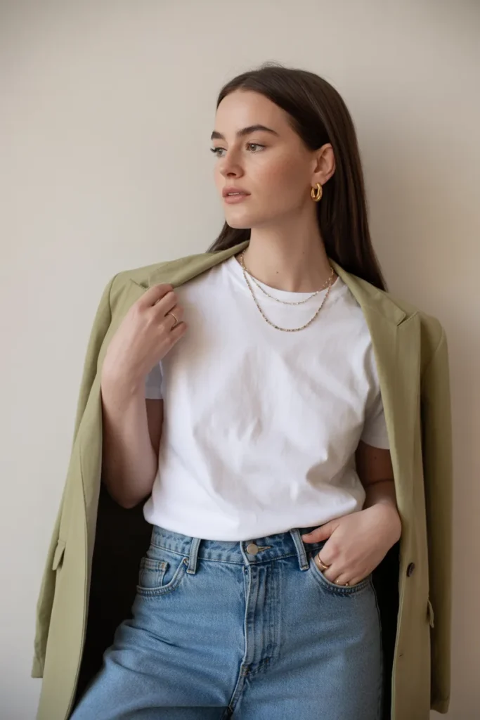 Classic White T-Shirt - Capsule Wardrobe Essentials